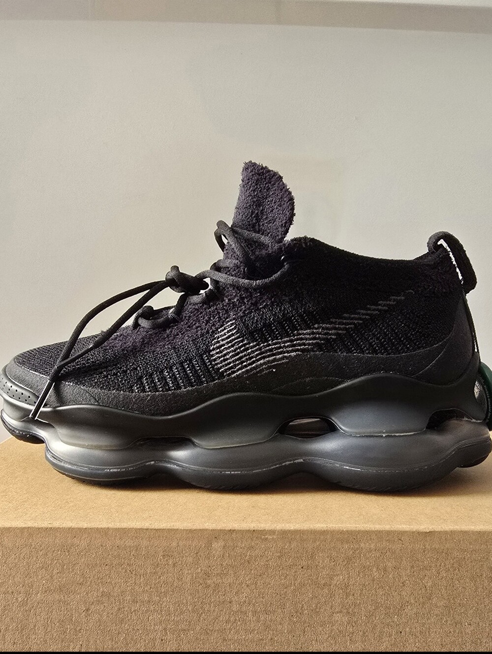 Nike Air Max Scorpion Flyknit Triple Black/Anthracite Women’s Size 7 | StockX